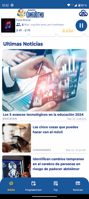 Radio ComfaRitmo Screenshot 3