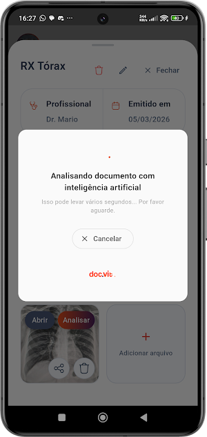 DocVita: exames e saúde Screenshot 1