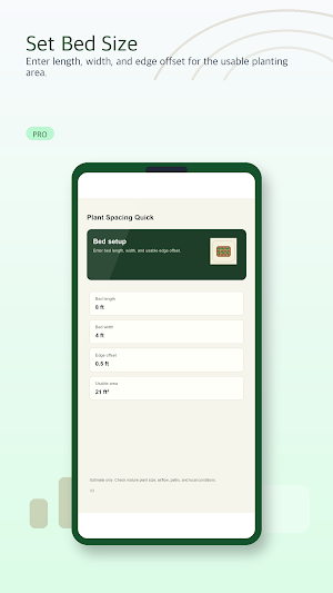 Plant Spacing Quick Screenshot 2