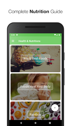 Health and Nutrition Guide & Fitness Calculators Screenshot 0