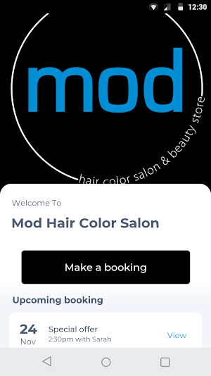 Mod Hair Color Salon Screenshot 0