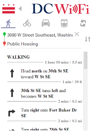 DC WiFi Hotspot Finder Screenshot 1