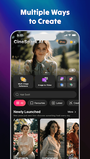 CineSpark AI Screenshot 1