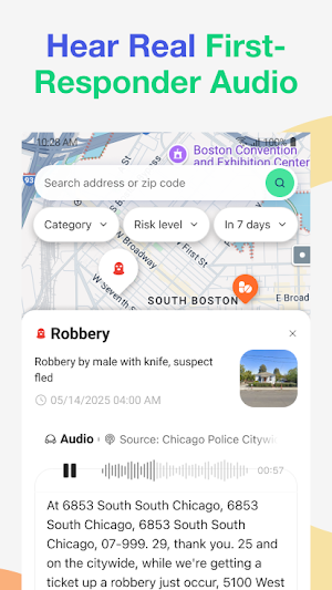 CrimeRadar Screenshot 1