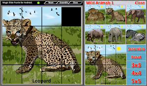 Magic Slide Puzzle W.Animals 1 Screenshot 2