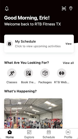 RTB Fitness TX Screenshot 0