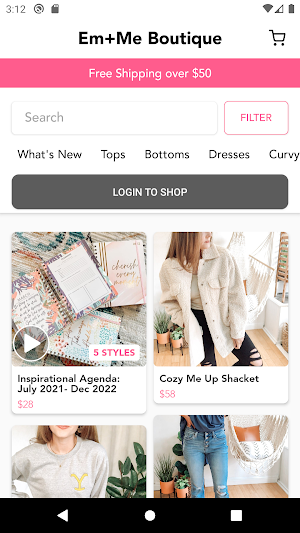 Em+Me Boutique screenshot 2