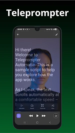 Teleprompter Automatic Screenshot 0