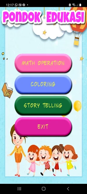 Kids Learning Math, Coloring Screenshot 0