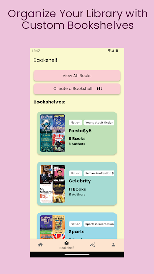 Book Tracker - VitaLiber Screenshot 1