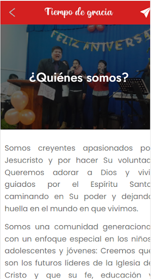 Iglesia Tiempo de Gracia Screenshot 2