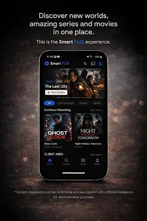 IPTV Smart Flix - Online TV Screenshot 0