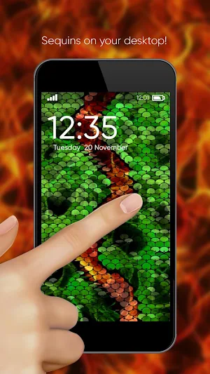 Real Sequin - Live Wallpaper Screenshot 2