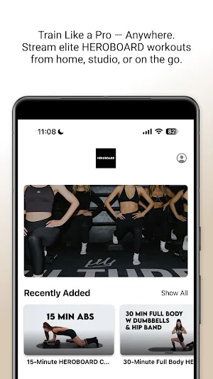 Heroboard Fitness Screenshot 1