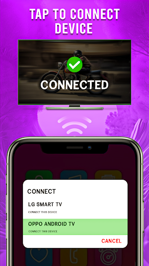 Tv Mirror Screen-Sharing App Screenshot 2