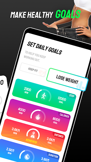 Step Tracker - Pedometer Walking App Step Counter Screenshot 1