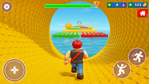 Obby Parkour: Running Game Screenshot 1