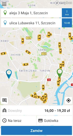 ZTP Radio Taxi Szczecin Screenshot 2