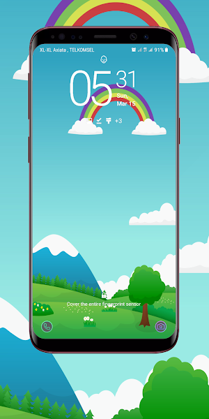 Rainbow Wallpaper Screenshot 1