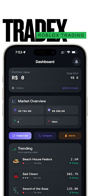 Tradex - Limited Tracker Screenshot 3