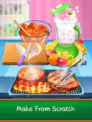 School Lunch Food Maker! Screenshot 1