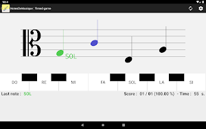 NotesDeMusique (Learning to read musical notation) Screenshot 3
