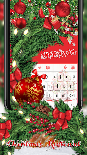 Christmas Keyboard Screenshot 2