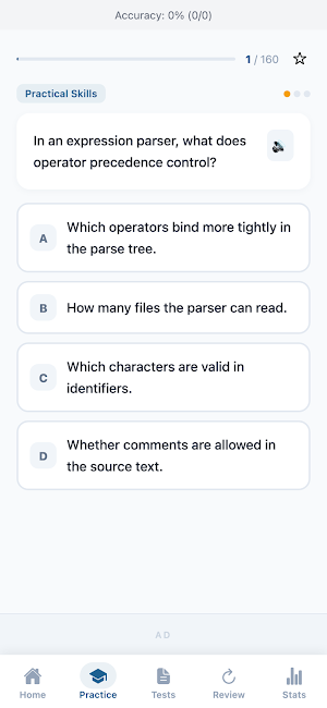 Parsing Theory: Practice Screenshot 1