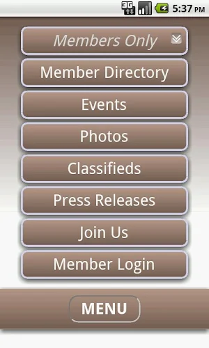 3CDLA Mobile App Screenshot 1