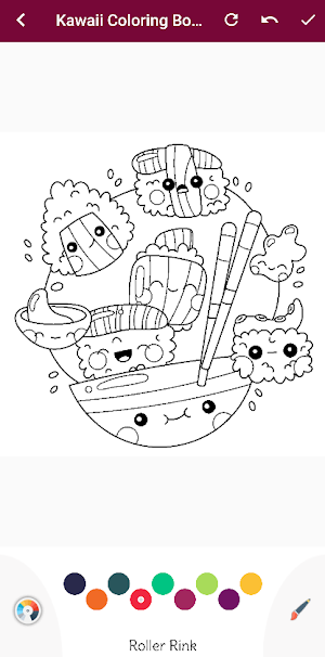 Cute and Kawaii Coloring Book Screenshot 2