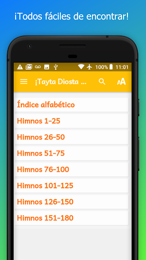 South Conchucos Quechua Hymnbook Screenshot 3