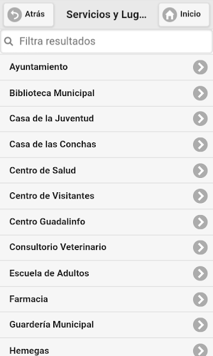 GUÍA DE CORTES DE LA FRONTERA Screenshot 3