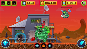 zombie slayer: zombie run game Screenshot 1