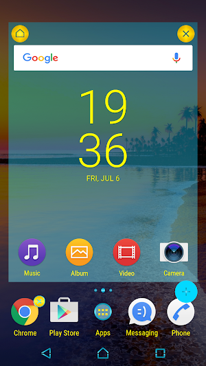 summer in the beach | Xperia™ Theme Screenshot 3