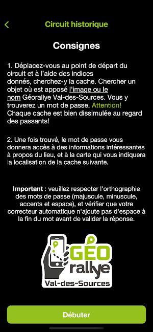 Géorallye Val-des-Sources Screenshot 1