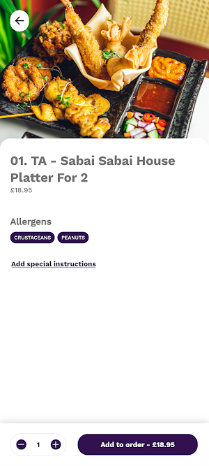 Sabai Sabai UK Screenshot 3