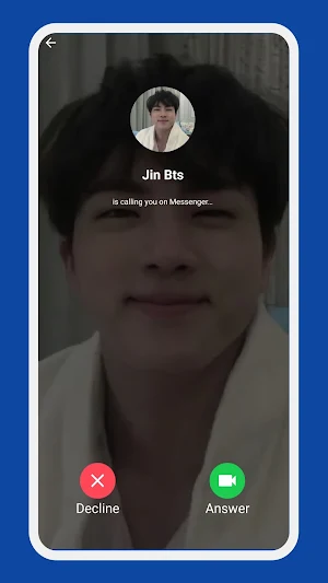 Jin Bts Call Simulator Screenshot 2