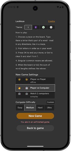 LexiMaze Screenshot 3