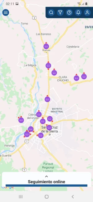 Boltrack Gestión Móvil Screenshot 1