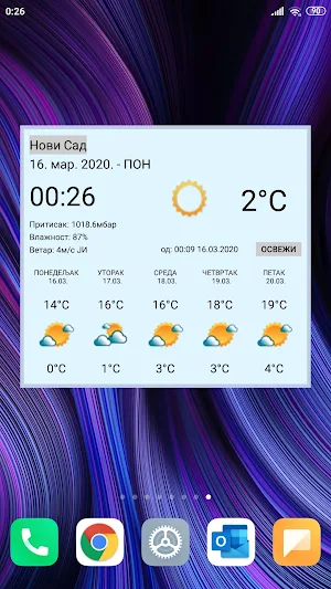 Време Србија Screenshot 1