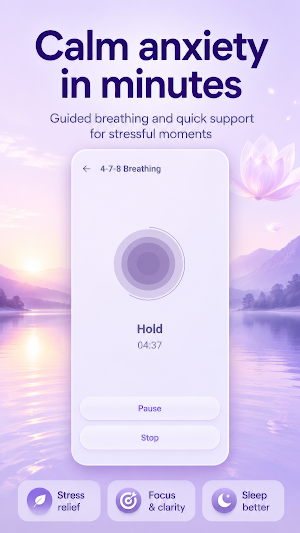 Zen Rhythm: Breathing App Screenshot 0