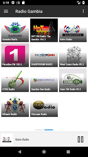 RADIO GAMBIA : Online Gambian radios stations Screenshot 2