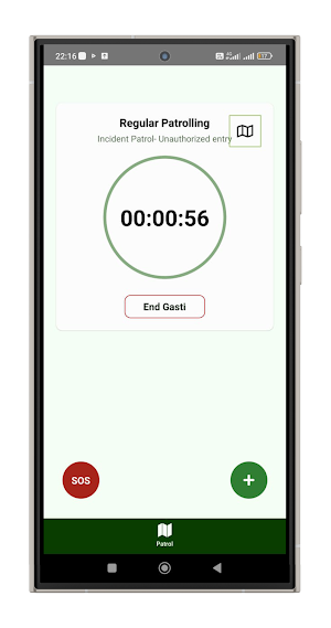 Smart Patrolling App Screenshot 2