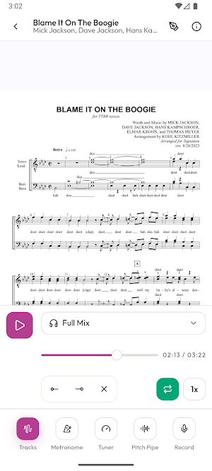 Repertoire Screenshot 1