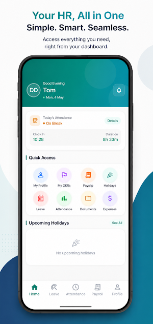 SaachiHRMS - HR & Payroll App Screenshot 1