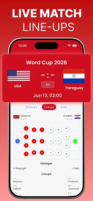 Huba Football - Live Score Hub Screenshot 1