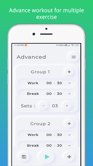 Workout & Exercise Timer Screenshot 2