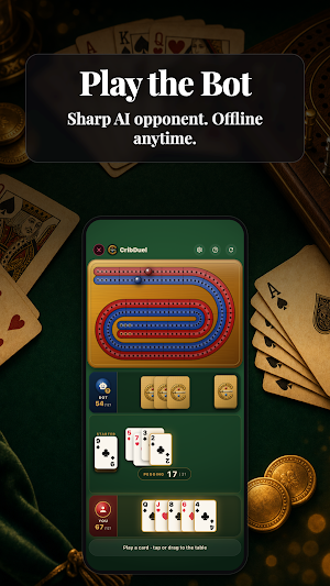 CribDuel: Cribbage 1v1 Screenshot 2