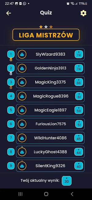 Liga Umysłu Screenshot 2