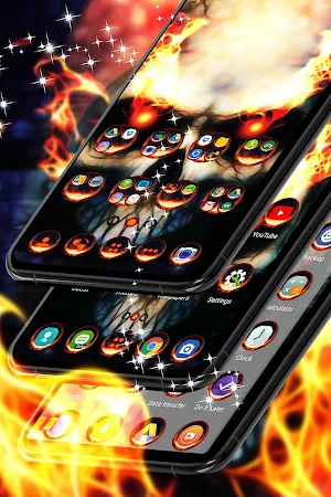 Skull Launcher screenshot 4